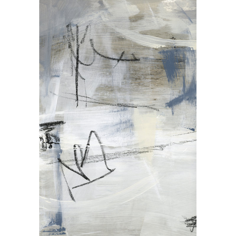 Abstract Map Lines I by Jennifer Paxton Parker - Wrapped Canvas Painting, 122cm H x 81cm W x 3.8cm D
