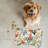 Timeless Flowers - Bone Shape Feeding Mat