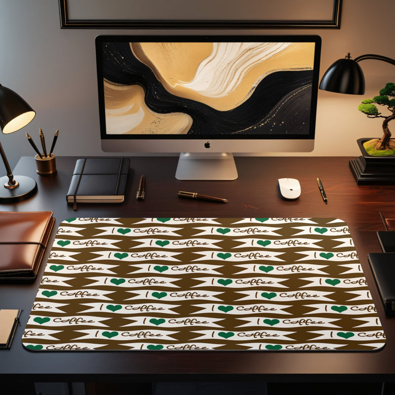 Polyester Desk Pad, 23.6x13.8