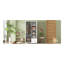 Armoire en bois avec portes doubles, armoire avec tringle, 5 tablettes fixes, 1 tiroir de rangement, blanc