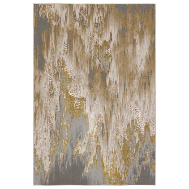 Abstract Indoor Rug, Runner 2'2" x 8'