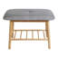 Banc de rangement pour chaussures en bois Oudia