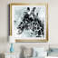 Girafe - peinture encadrée-909316379-909316378