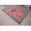 Grand tapis turc rétro fait à la main de style Oushak pour un décor de salon Boho