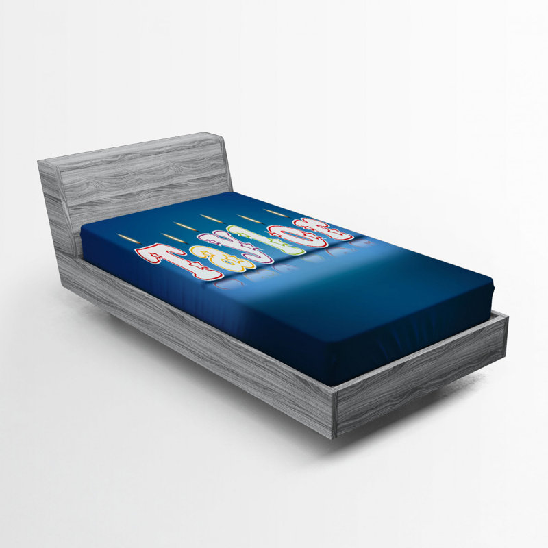 Microfiber Fitted Sheet, Twin Fitted Sheet