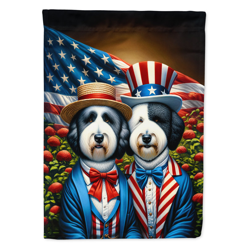 Drapeau All American Garden, Berger anglais