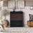 Extendable & Rotating Shoe Cabinet with 1 Drawer, 90-Degree Corner Cabinet, Multifuctional Storage Combination Cabinet for Living Room, Hallway, Entryway & Walnut