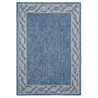 Tapis bleu Mcclinton