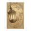 Tapis beige classique lavable à la machine à motif lanterne de lanterne Patrizius-1832535403