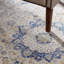Tapis oriental ivoire et bleu Annette-22734820