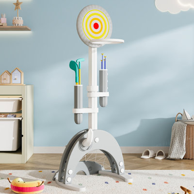Isabelle & Max Bontrager Adjustable Height In-Ground Basketball Hoop