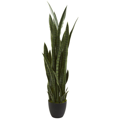 Bleecker Artificial Snake Plant in Pot