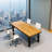 Modern Solid Wood Rectangular Conference Table-1639420204