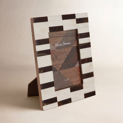 Geometric Cutout Picture Frame