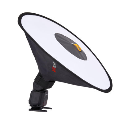 Diffuseur de flash d'appareil photo pliable pour flashs avec sangle réglable RitzGear Conic