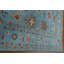 Tapis bleu All-Over Oushak 9 x 12