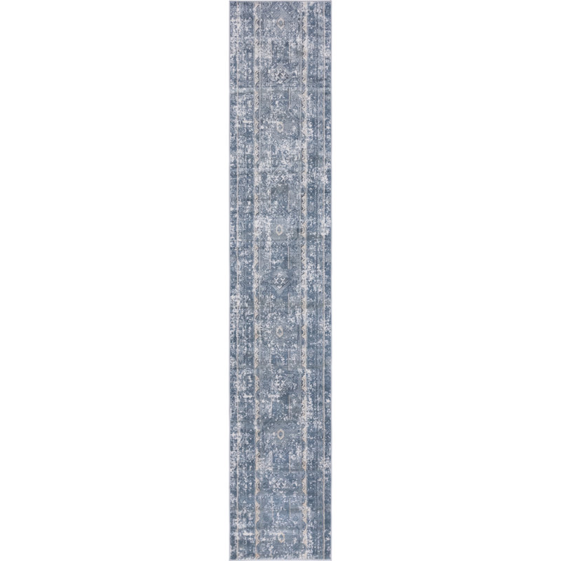Parwich Striped Indoor Rug, Runner 2'2" x 12'
