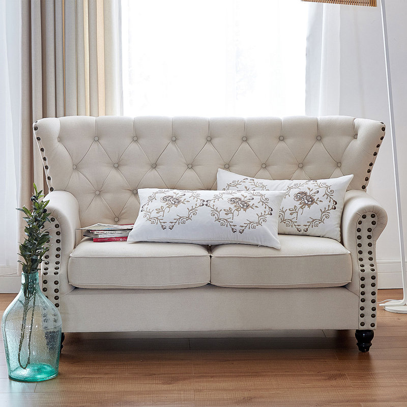 Housse de coussin Rose, Taupe