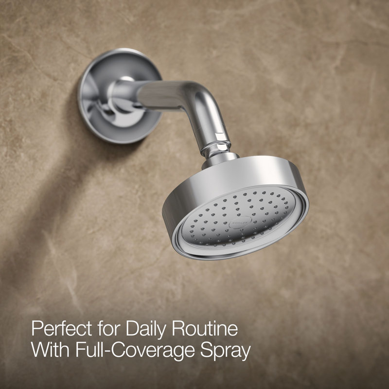 Purist® Rite-Tub and Shower Faucet, Polished Chrome, Scroll Handle