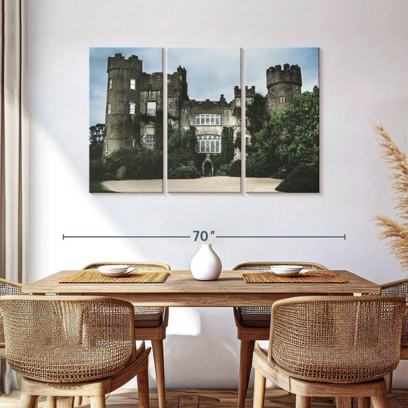 Lilie Malahide Castle, 36" H x 57" W