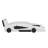 Twin Race Car-Shaped Platform Bed With Wheels-114402415