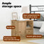 Bedside Cabinet With Drawer 2 Pcs 50 X 34.5 X 50 Cm-2017997330