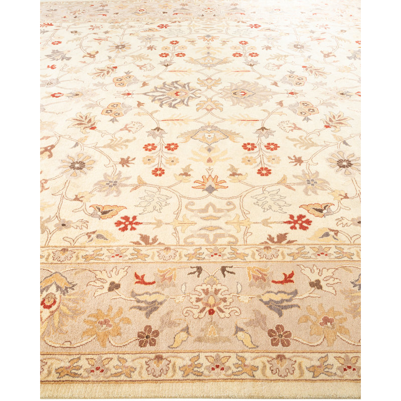 Classic One-of-a-Kind 9' 3" X 12' 3" Hand Knotted Area Rug