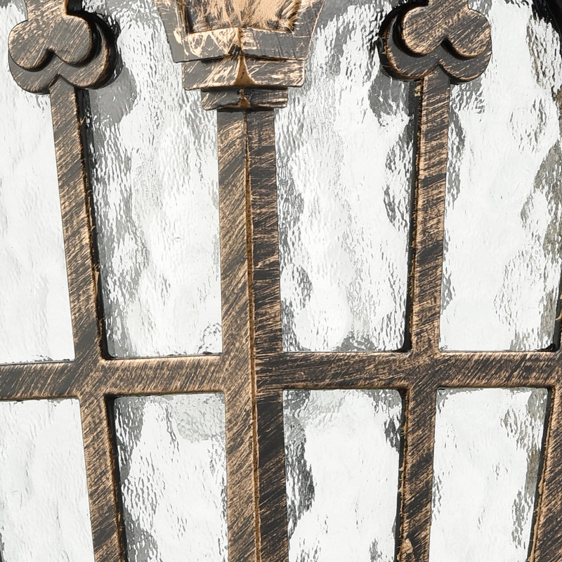 Applique murale en aluminium Pinzon, Laiton