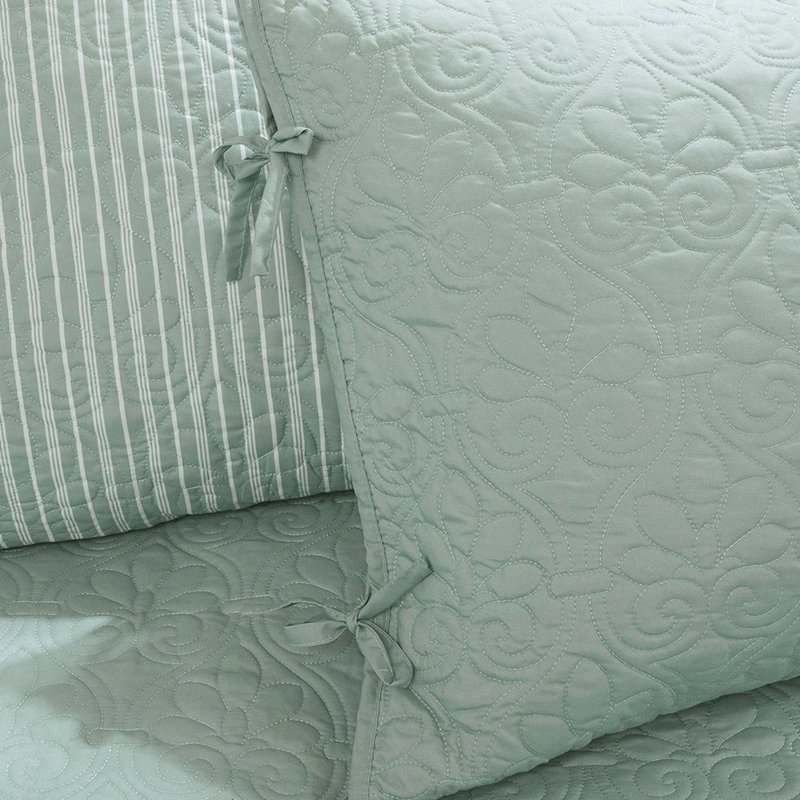 Housse de lit de jour 6 lits simples - avec housse, 3 taies décoratives et coussin décoratif 6 pièces