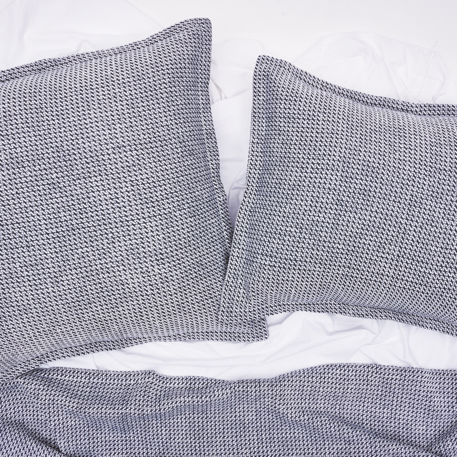 Freja Cotton Shams, Standard, Indigo