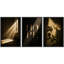 «Serene Sunlight and Shadow», art mural encadré sur toile, 3 pièces-128876646-128876645