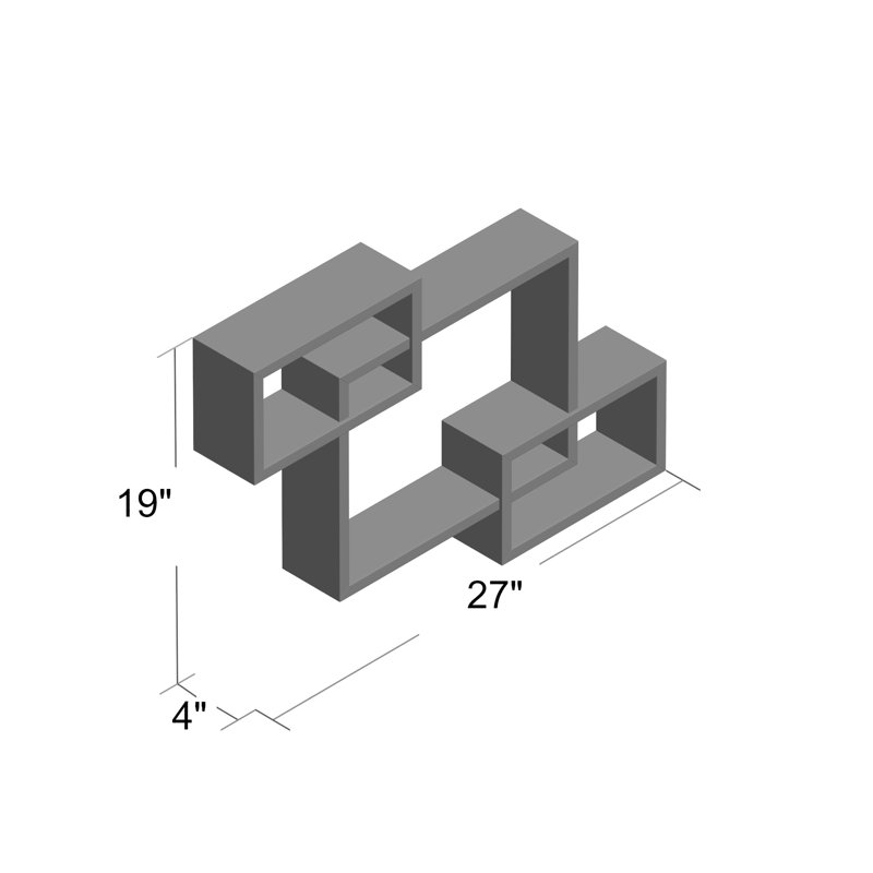 Brightwood Accent Shelf, White