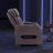 37.4" Wide Modern Top Leather Dual Motor Power Recliner With Adjustable Headrest & Ambient Arm Lighting-2088111478