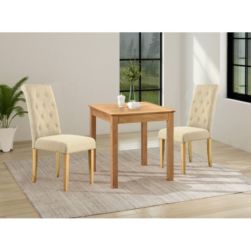 Middlebury 2 - Person Solid Oak Dining Set