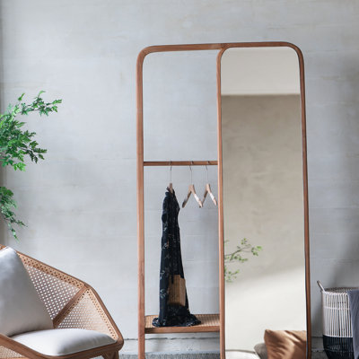 Grand cintre avec miroir 38 x 23 x 71,5 po