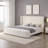 ​​​​ Queen / King Wingback Upholstered Bed with High Statement Headboard​-1387466922
