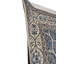 Light Blue Fine Hand knotted Persian silk & wool Nain 5'7'' X 8'5''