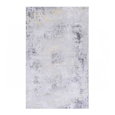 Washable Rug (Gray)