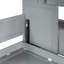 Lit polyvalent avec bureau et rangement, gris - Optimisez votre espace de travail caché Espace de travail hydraulique-537417492