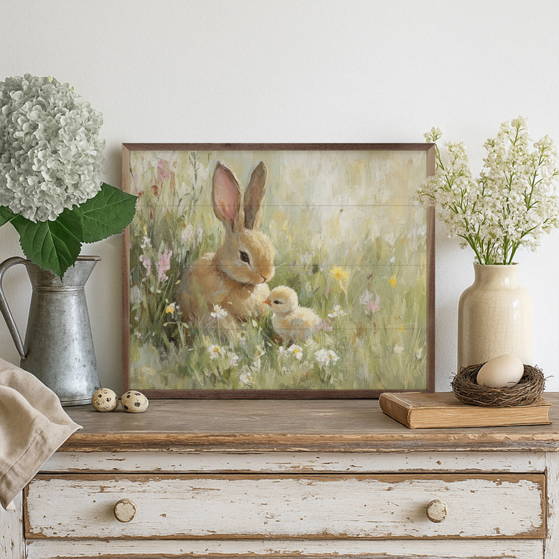«Sun Bathed Babies» par Petals Prints Design, H 8 po x l 10 po