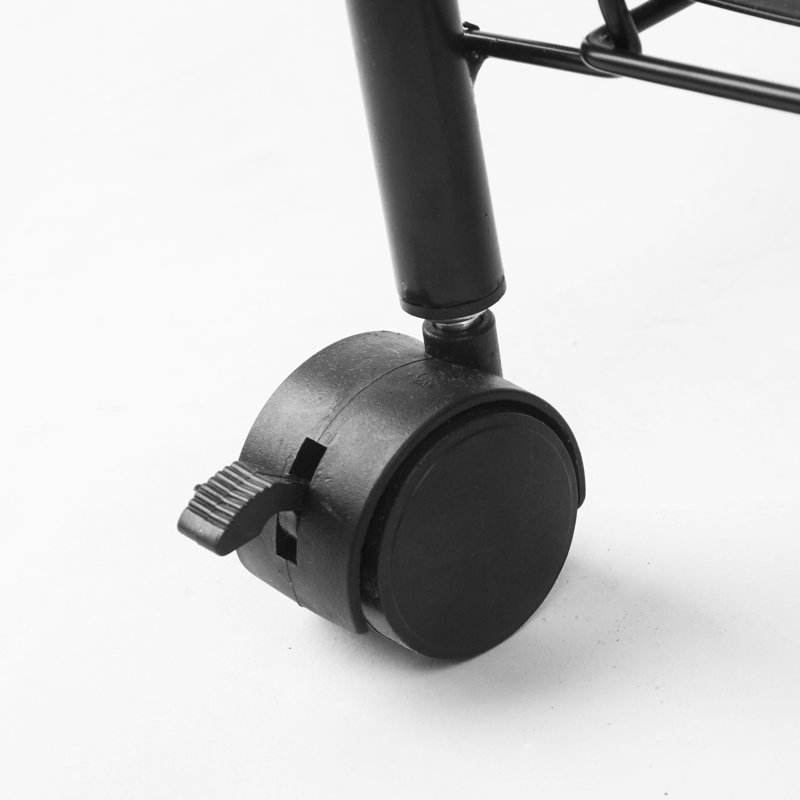 Chariot de rangement à 3 niveaux Urban Shop, Noir