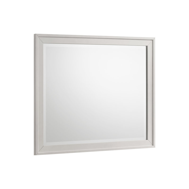 Miroir Andover en blanc, Blanc