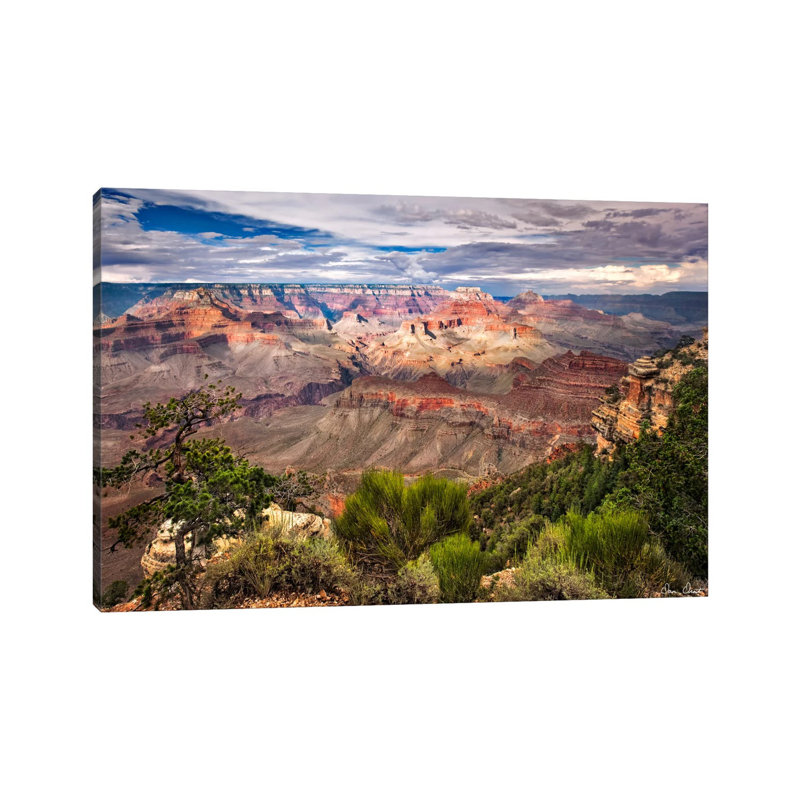 Canyon View VI 1 Piece Wrapped Canvas Wall Art, 30.48cm H x 45.72cm W x 1.91cm D