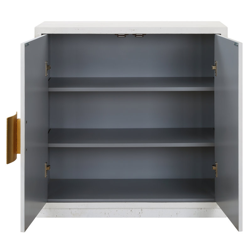 Armoire blanche à 2 portes Nyameye