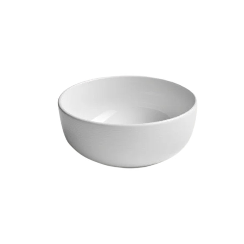 Bol empilable en porcelaine ORBA Premium | Ivoire | Va au micro-ondes et au lave-vaisselle, 3.74oz