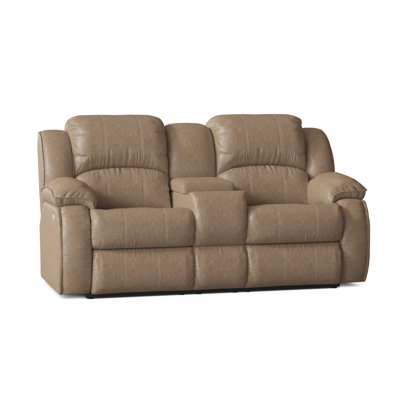 Cagney 78'' Upholstered Power Reclining Loveseat