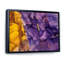 «Mauve et brun», reproduction d'art sur toile abstraite de luxe-67311916-67311920