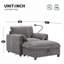 Fauteuil en chenille avec repose-pieds-991198265