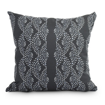 Fickle Florals Dotted Outdoor Square Pillow Cover & Insert
