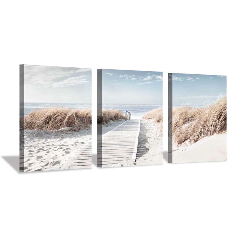 3 Piece Wrapped Canvas Wall Art